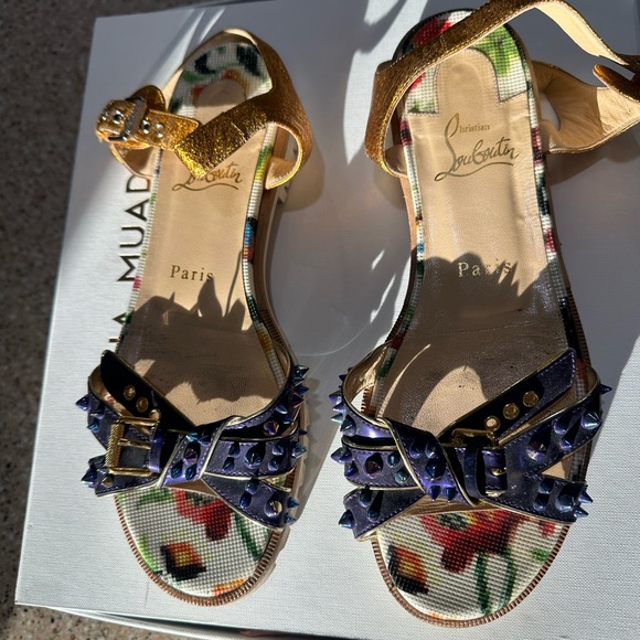 Christian Louboutin sandals size 7 1/2 - Picture 2 of 6